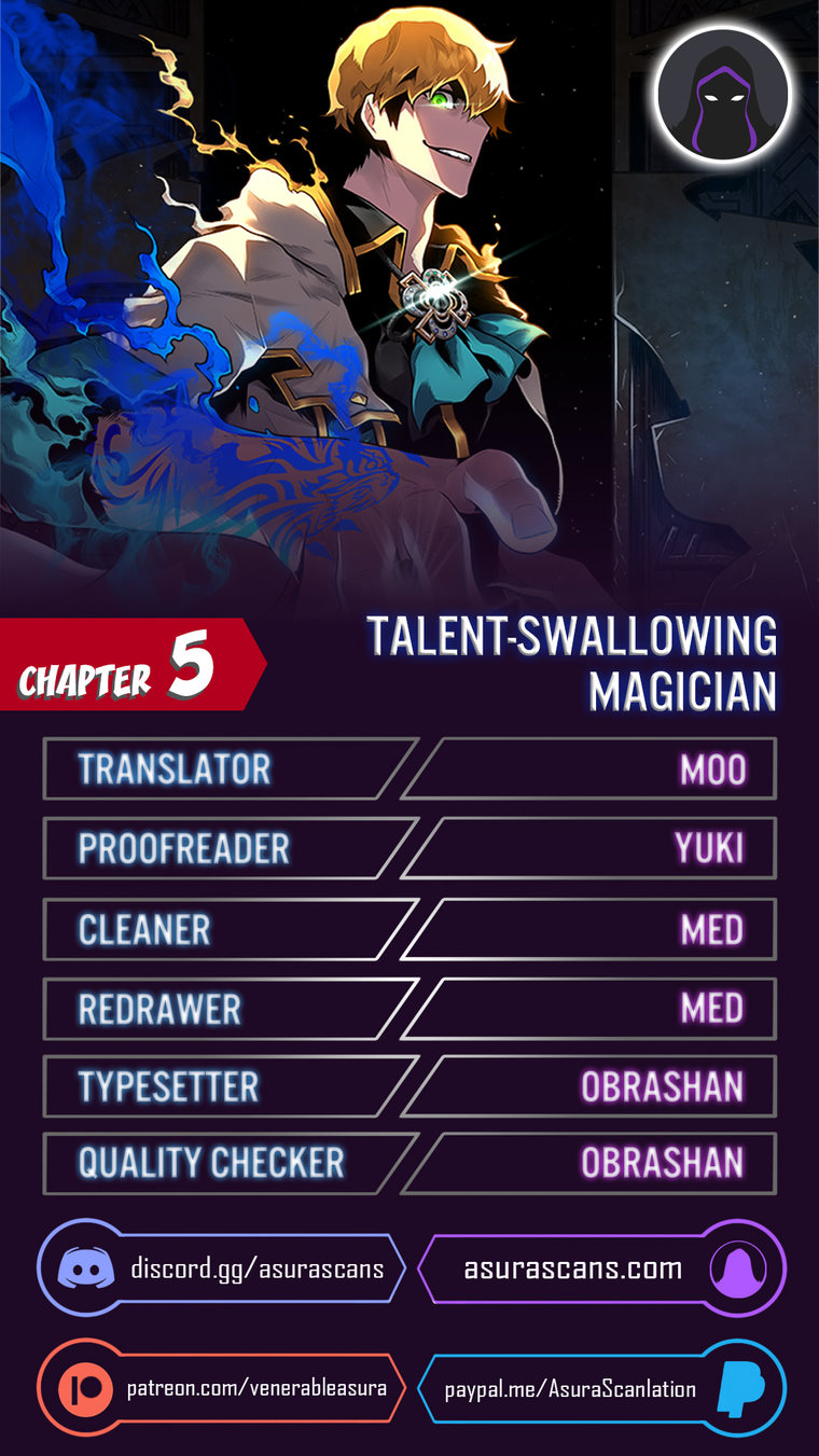 Talent-Swallowing Magician Chapter 5 - Page 1