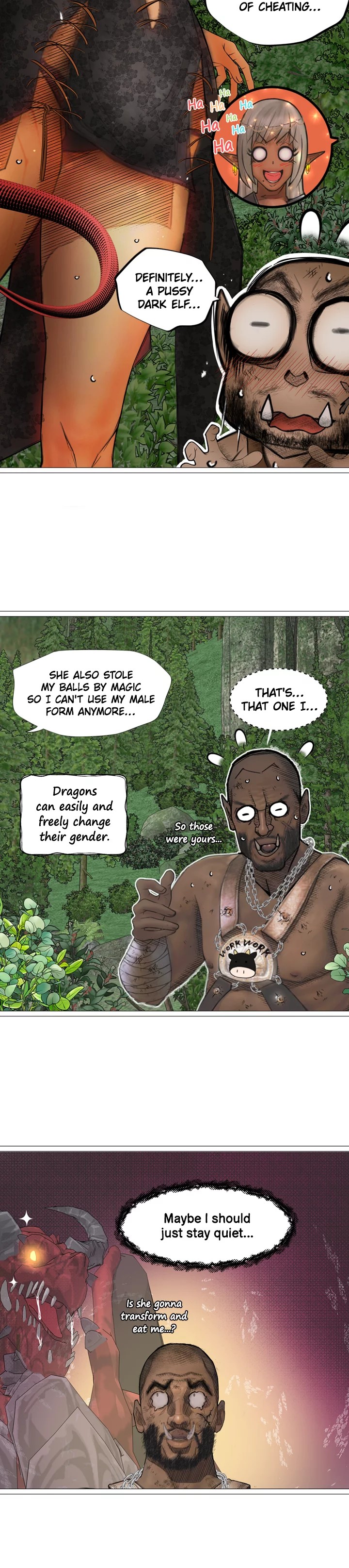 The DARK ELF QUEEN and the SLAVE ORC Chapter 18 - Page 6