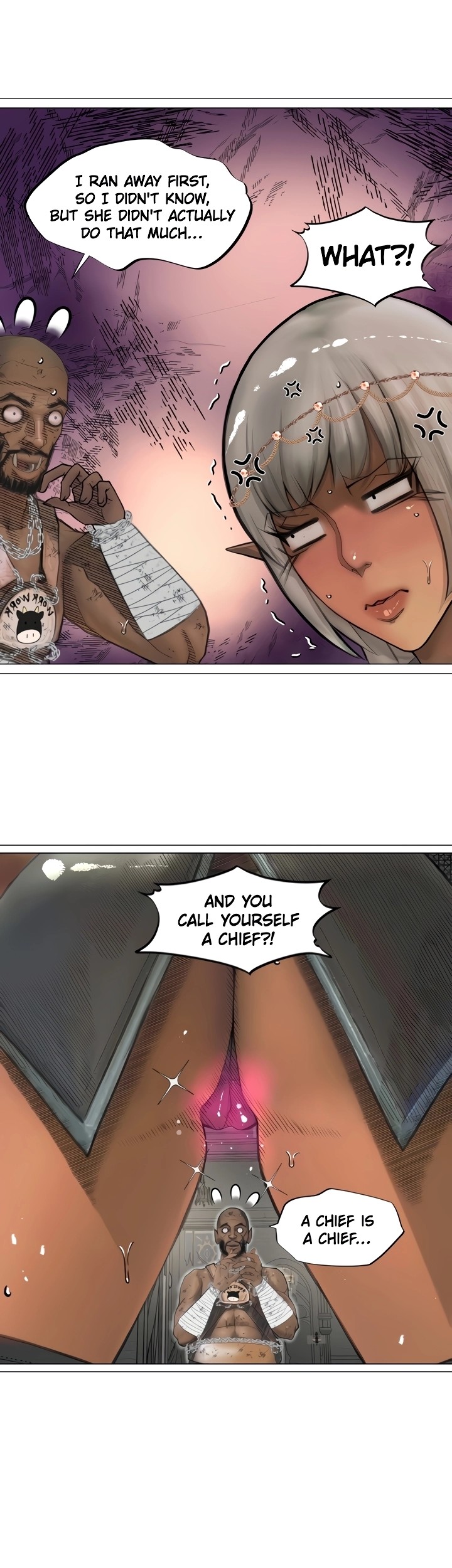 The DARK ELF QUEEN and the SLAVE ORC Chapter 23 - Page 31