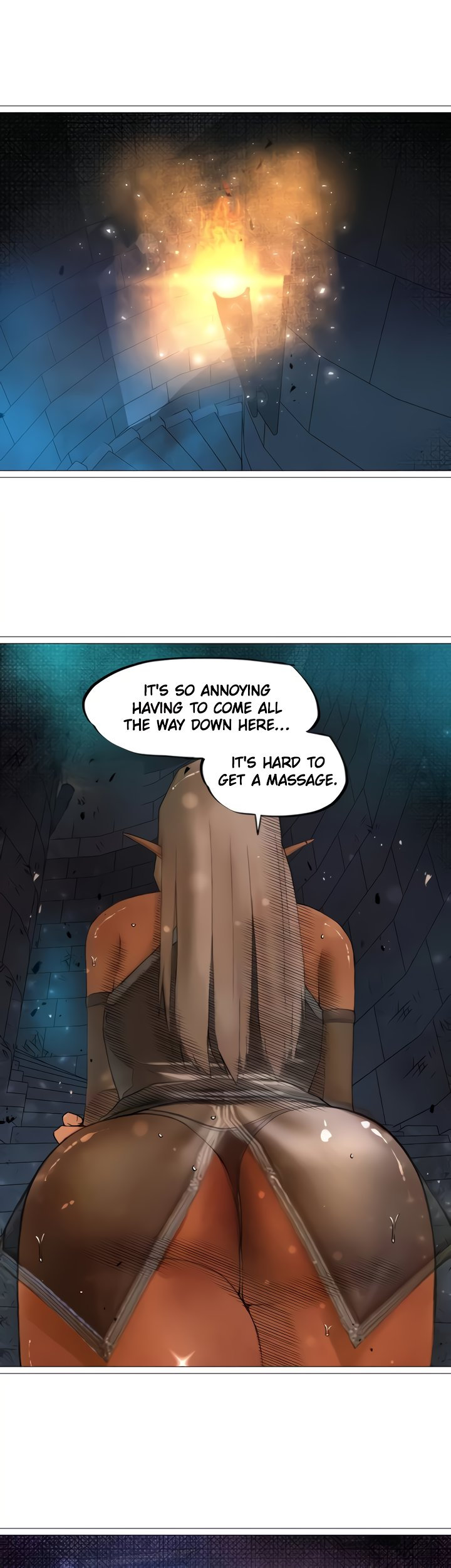 The DARK ELF QUEEN and the SLAVE ORC Chapter 29 - Page 4