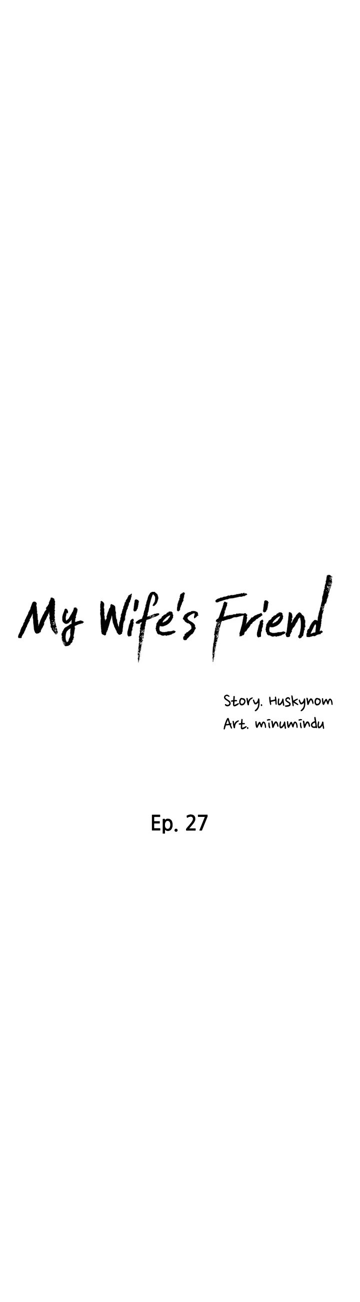 My Wife’s Friend Chapter 27 - Page 6