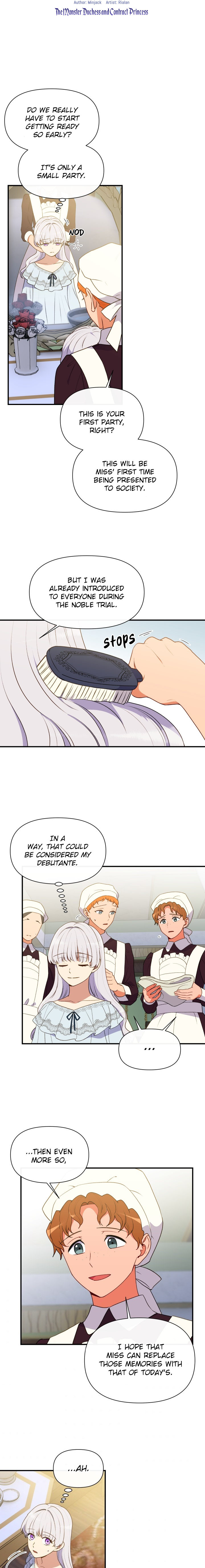 The Monster Duchess And Contract Princess Chapter 85 - Page 3