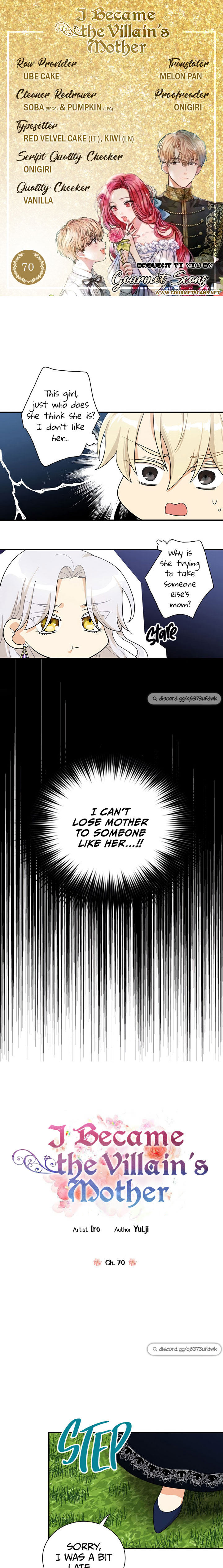 I Became the Villain’s Mother Chapter 70 - Page 1