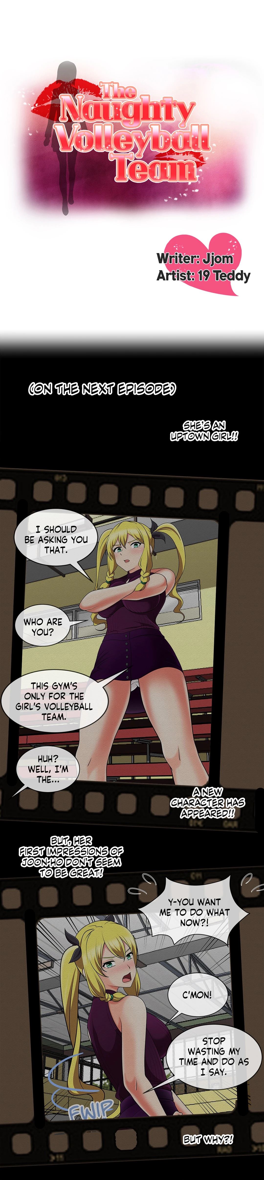 The Naughty Volleyball Team Chapter 11 - Page 16