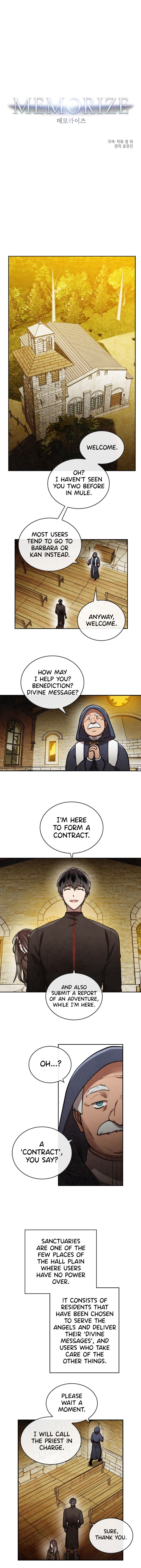 MEMORIZE Chapter 38 - Page 1