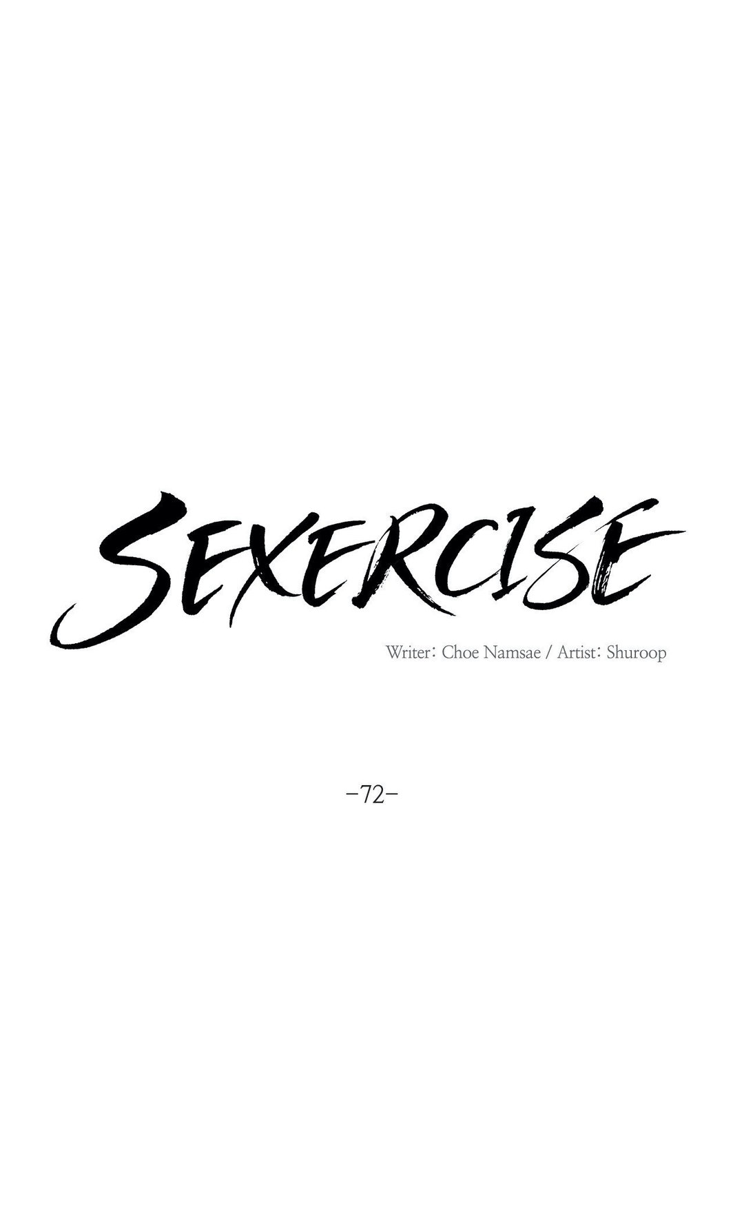 Sexercise Chapter 72 - Page 1