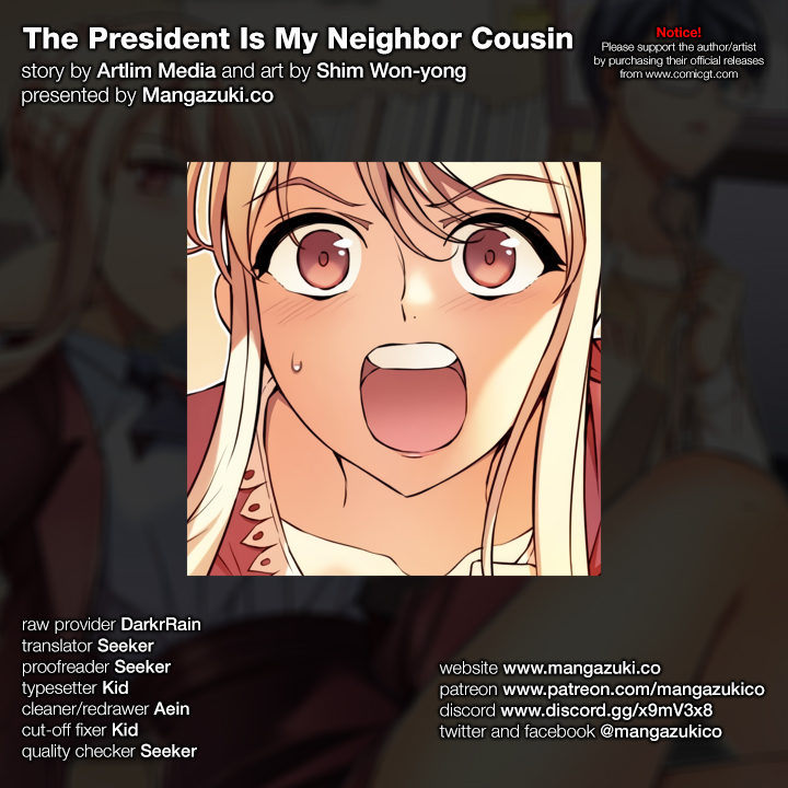 The President Is My Neighbor Cousin Chapter 9 - Page 1