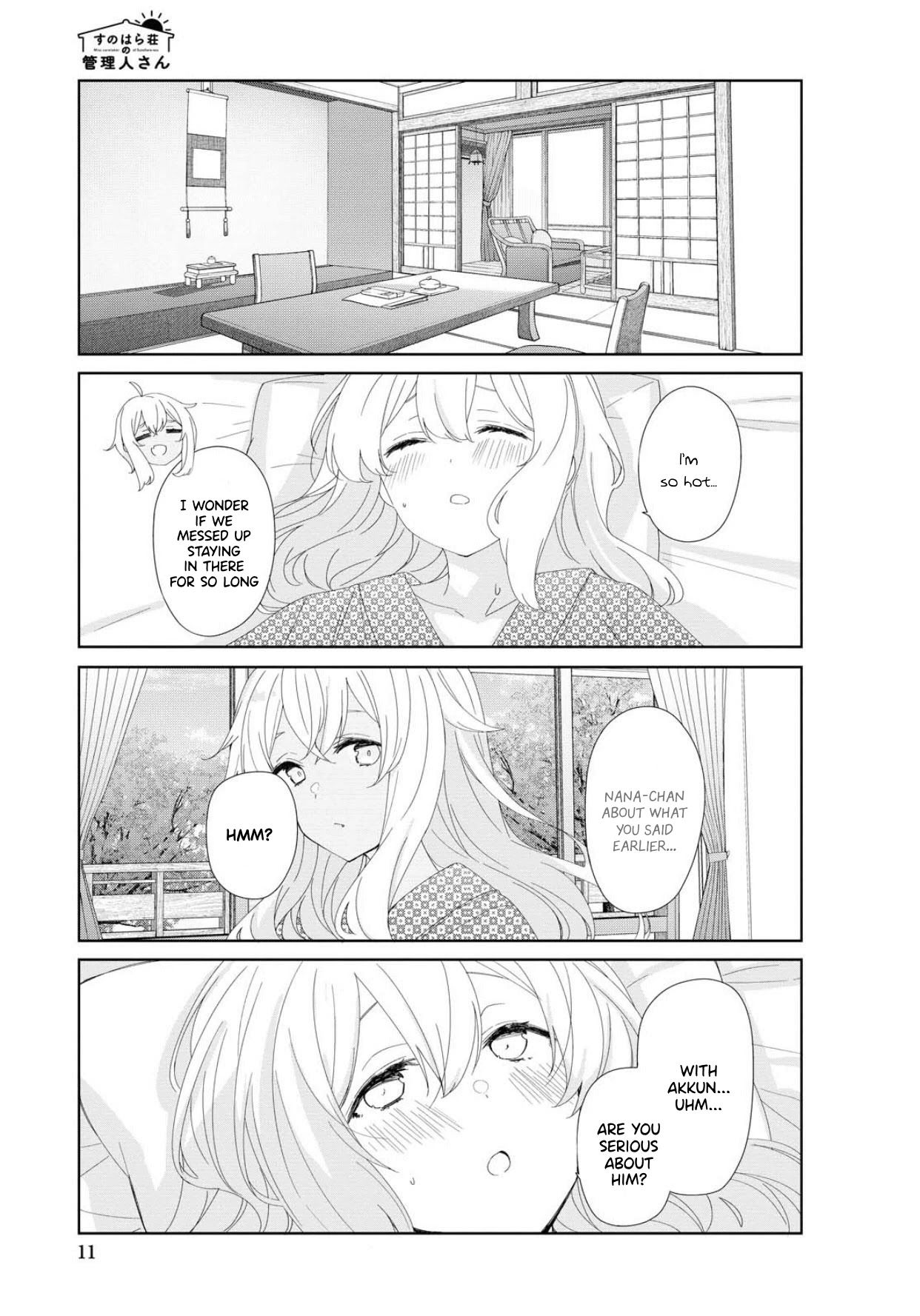 Sunoharasou no Kanrinin-san Chapter 72 - Page 8