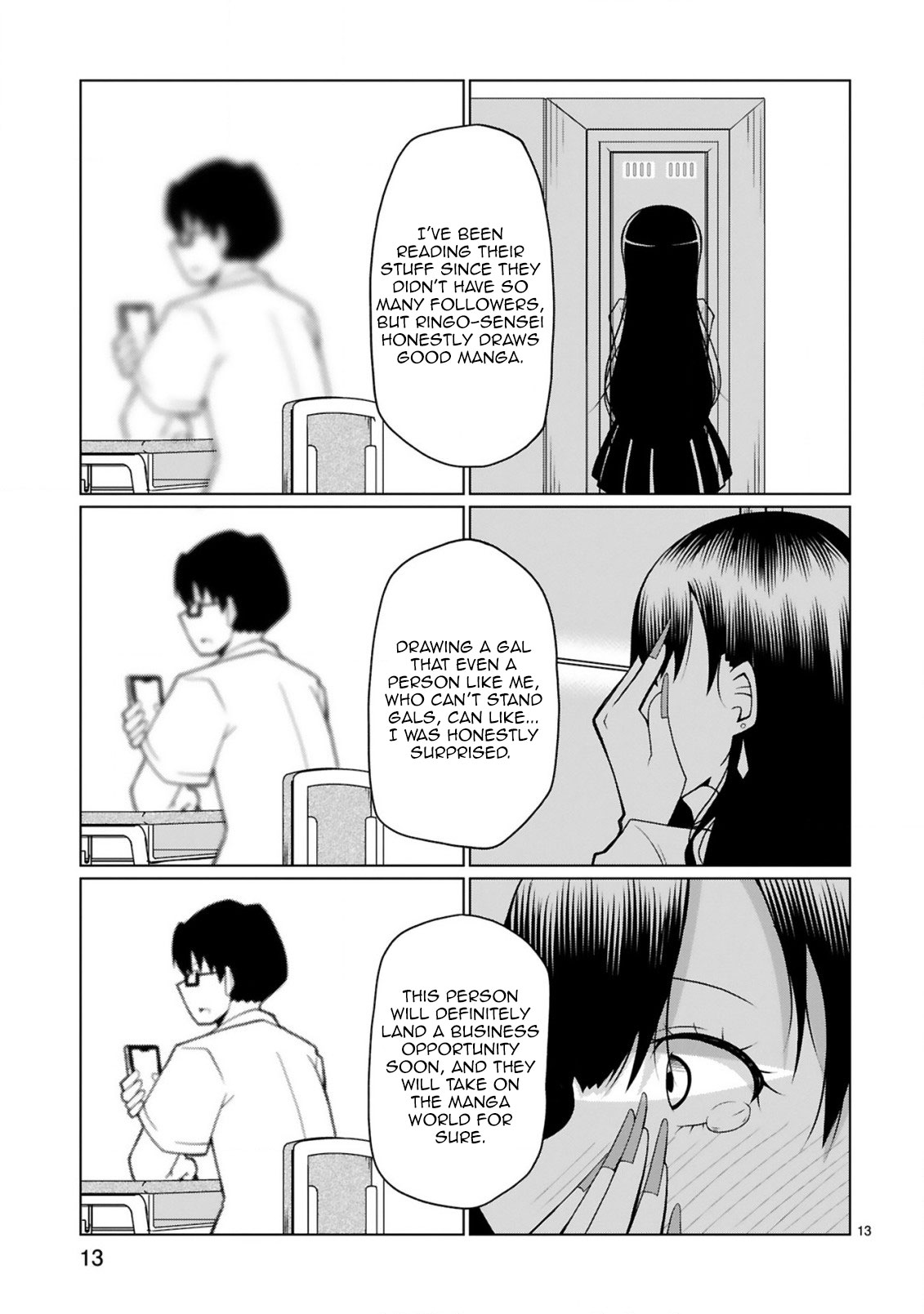 Tedama ni Toritai Kurokiya-san Chapter 10 - Page 13