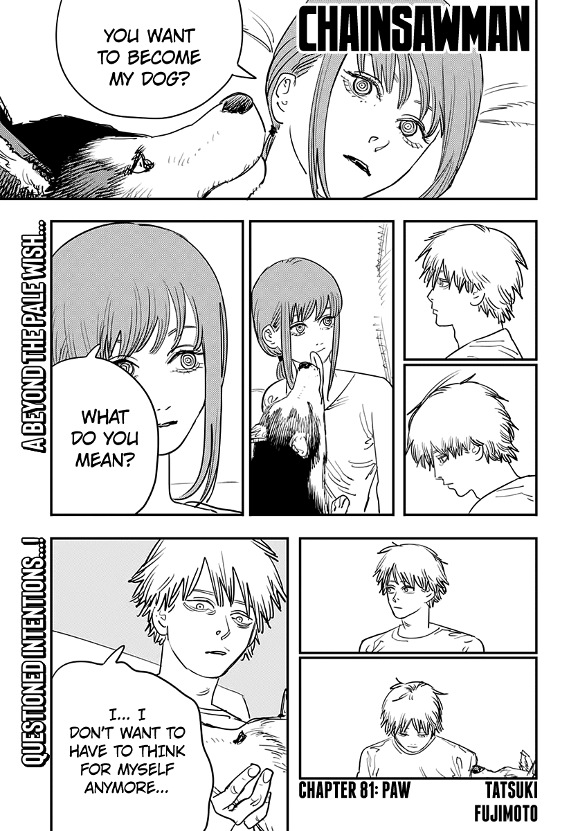 Chainsaw Man Chapter 81 - Page 1