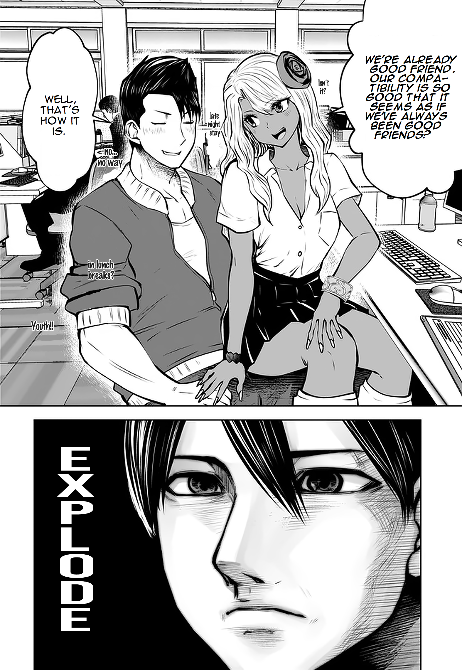 Black Gakkou ni Tsutometeshimatta Sensei Chapter 18.3 - Page 4