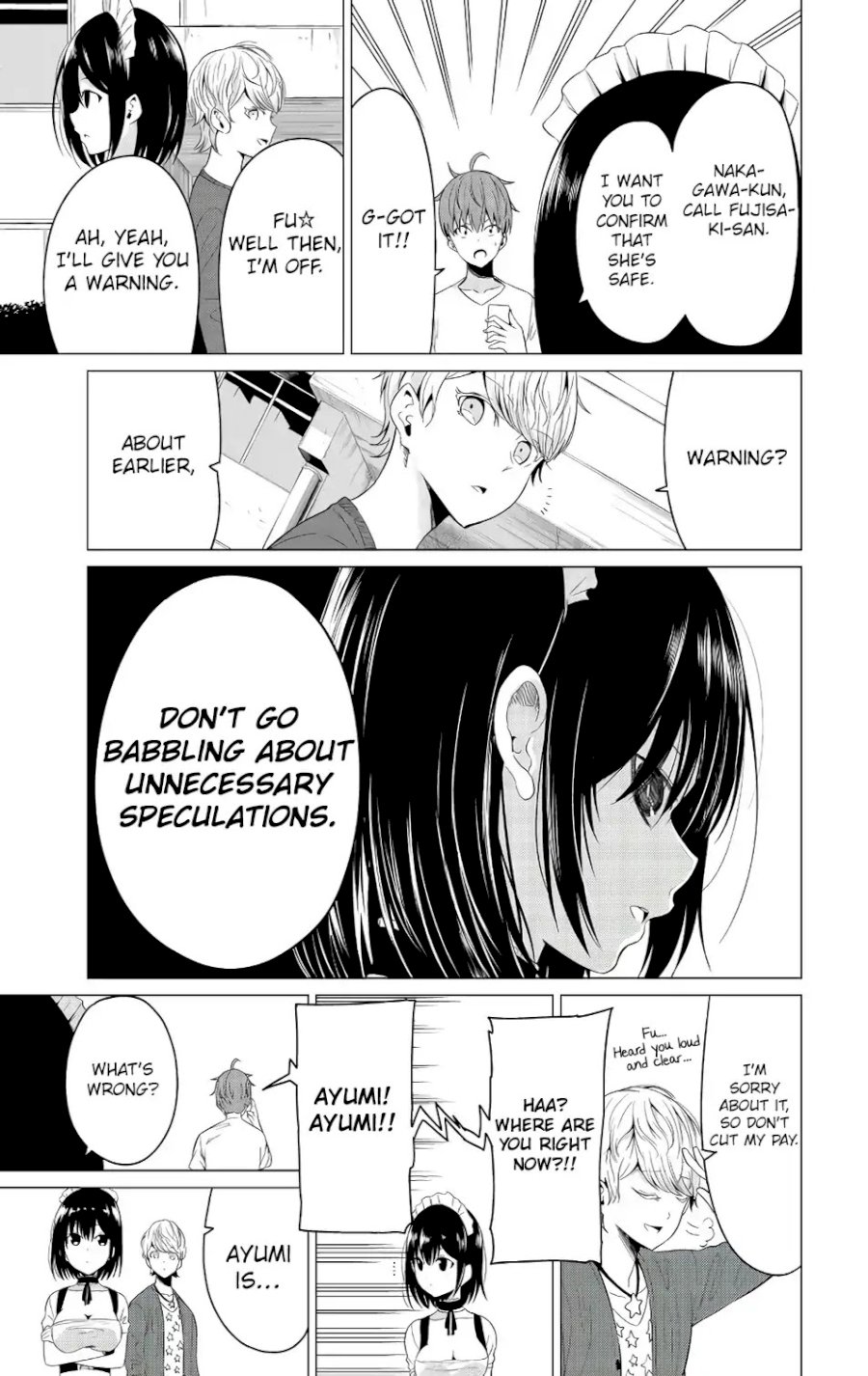 Sekai ka Kanojo ka Erabenai Chapter 11 - Page 19