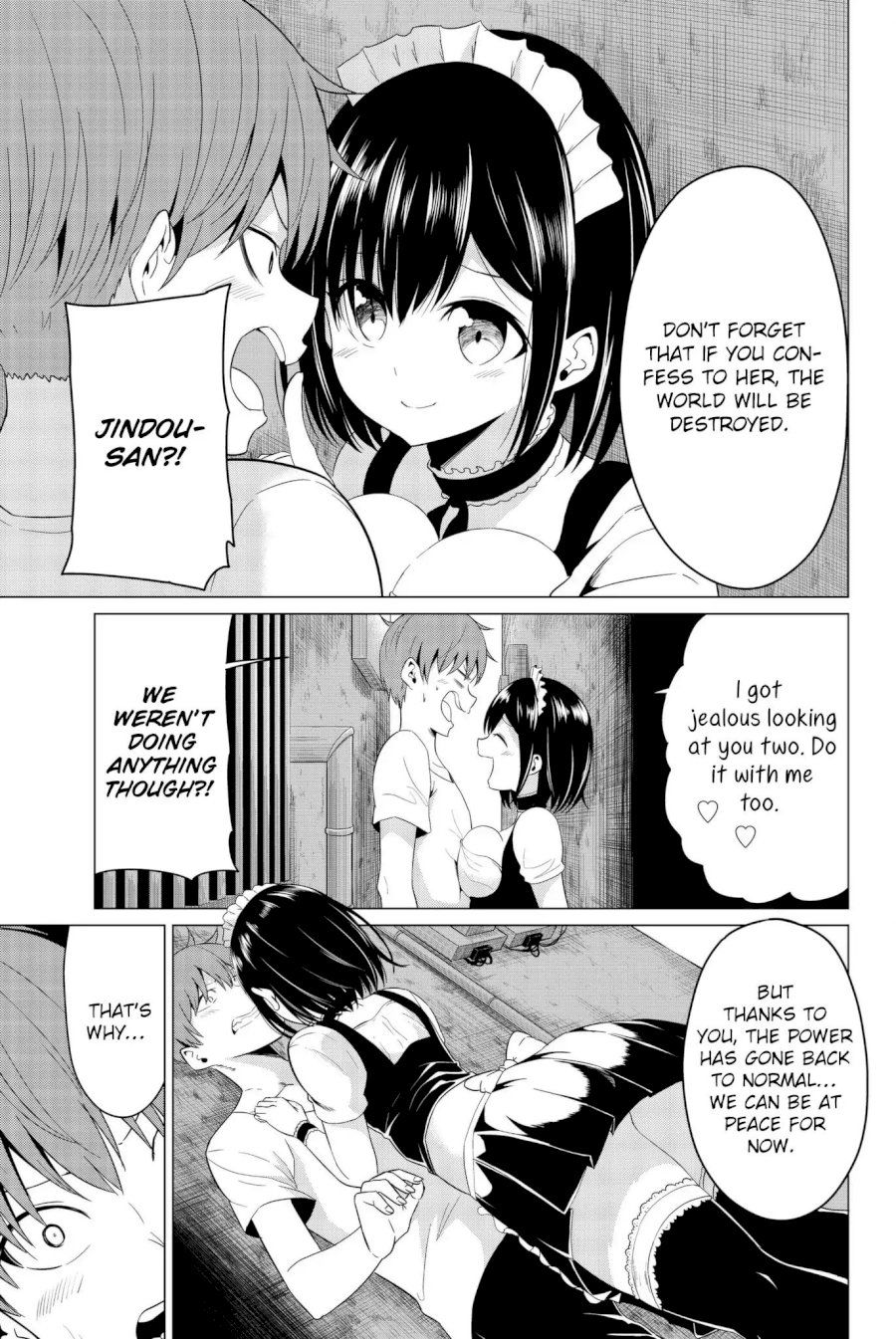 Sekai ka Kanojo ka Erabenai Chapter 12 - Page 19