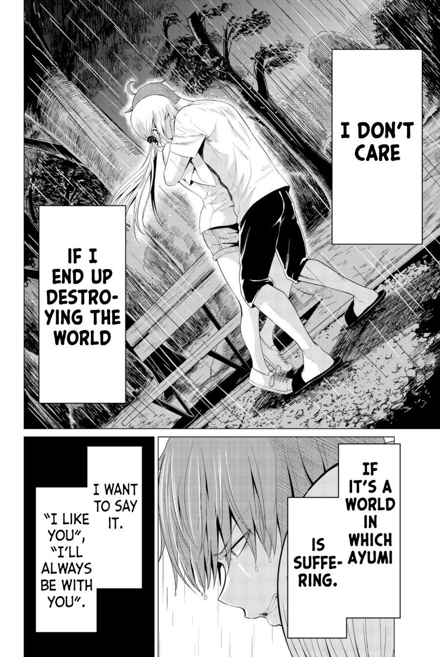 Sekai ka Kanojo ka Erabenai Chapter 13 - Page 21