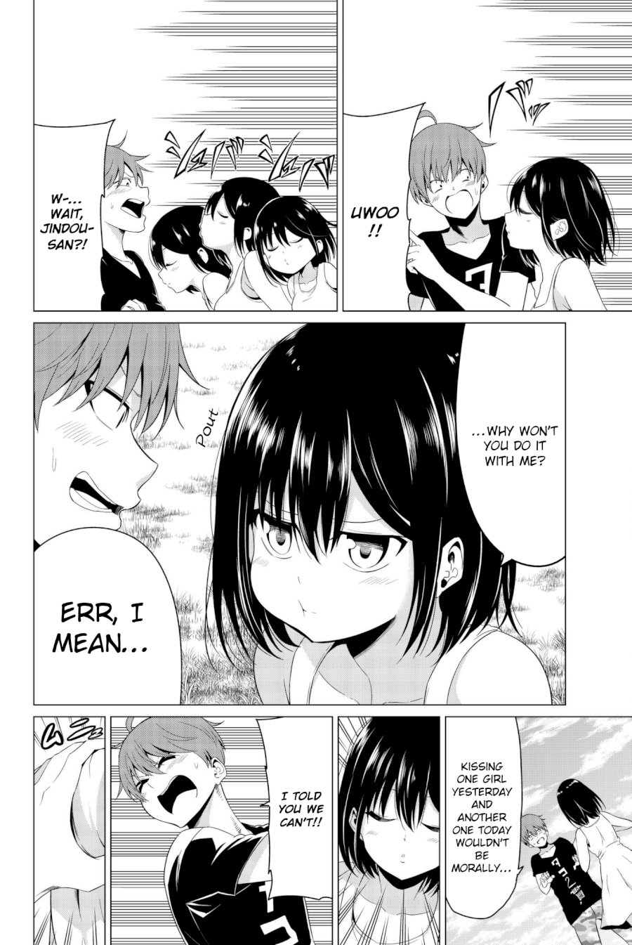 Sekai ka Kanojo ka Erabenai Chapter 14 - Page 23