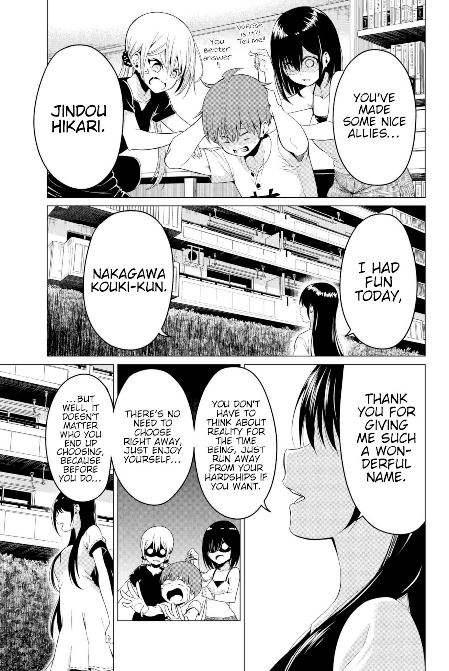 Sekai ka Kanojo ka Erabenai Chapter 18 - Page 35