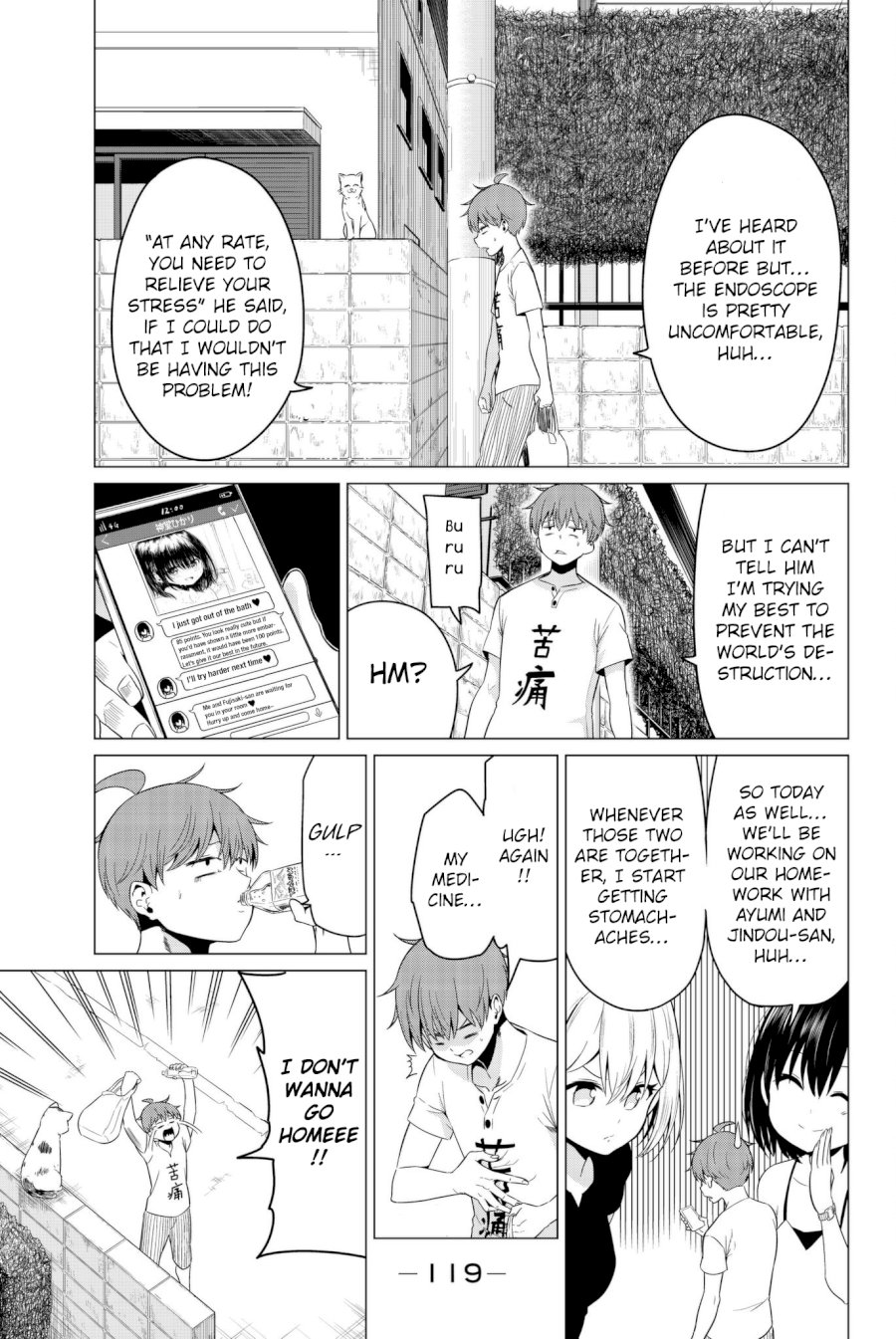 Sekai ka Kanojo ka Erabenai Chapter 18 - Page 4