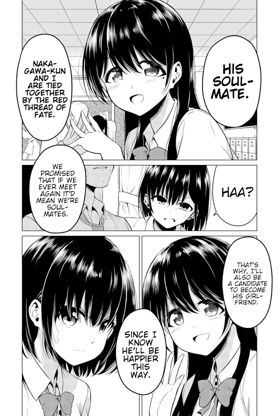 Sekai ka Kanojo ka Erabenai Chapter 24 - Page 8