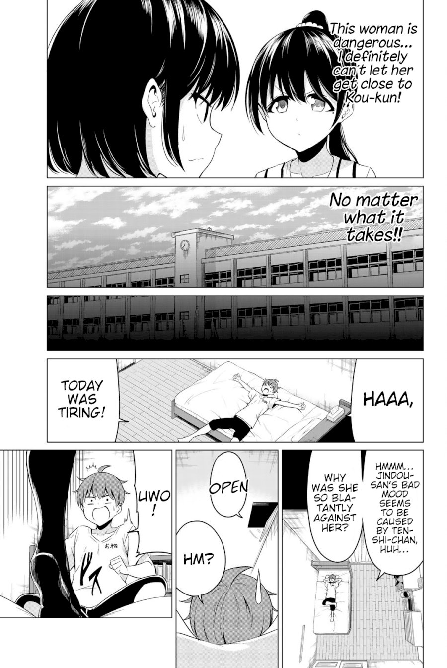 Sekai ka Kanojo ka Erabenai Chapter 25 - Page 28