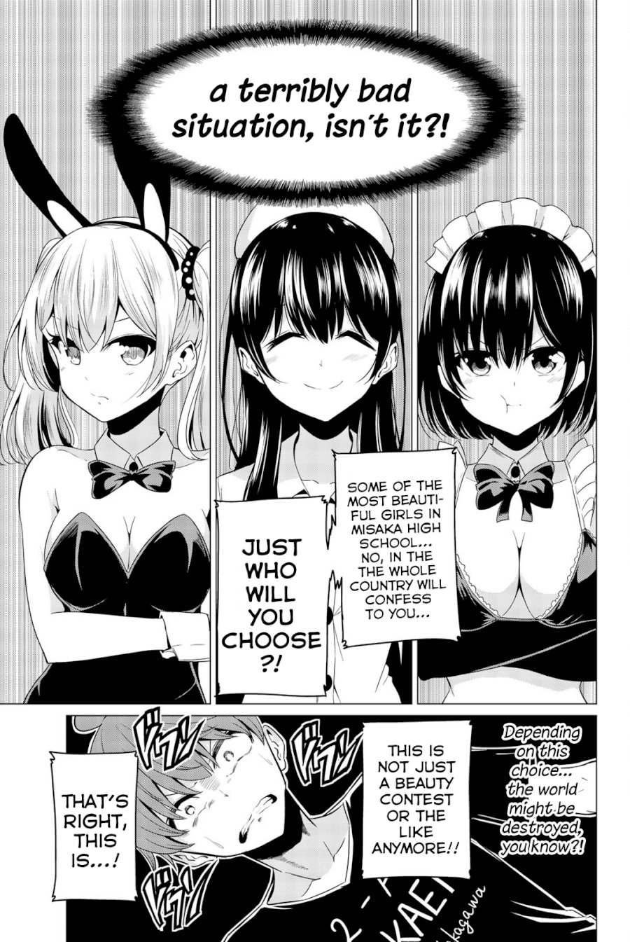 Sekai ka Kanojo ka Erabenai Chapter 26 - Page 36