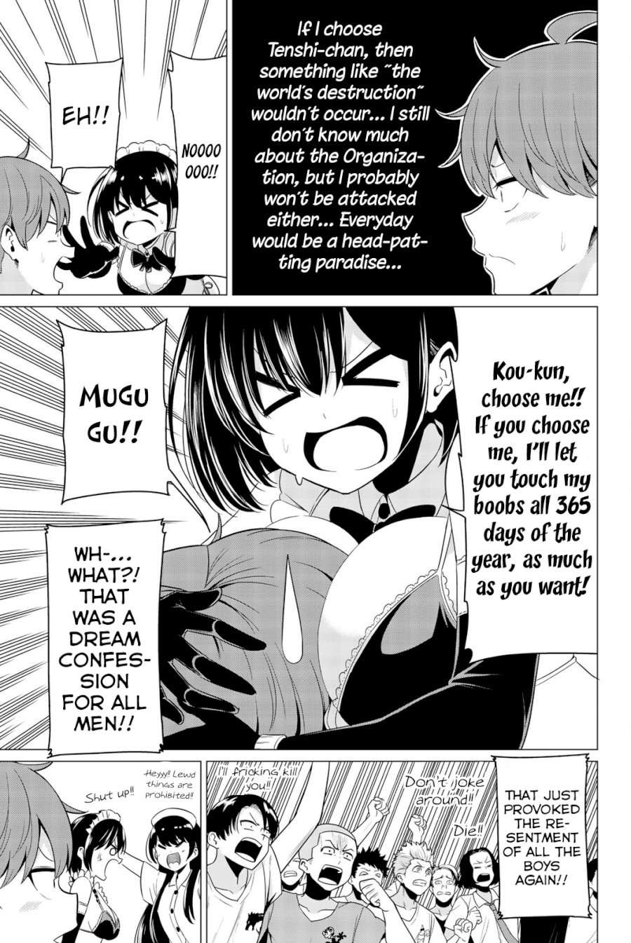 Sekai ka Kanojo ka Erabenai Chapter 27 - Page 5