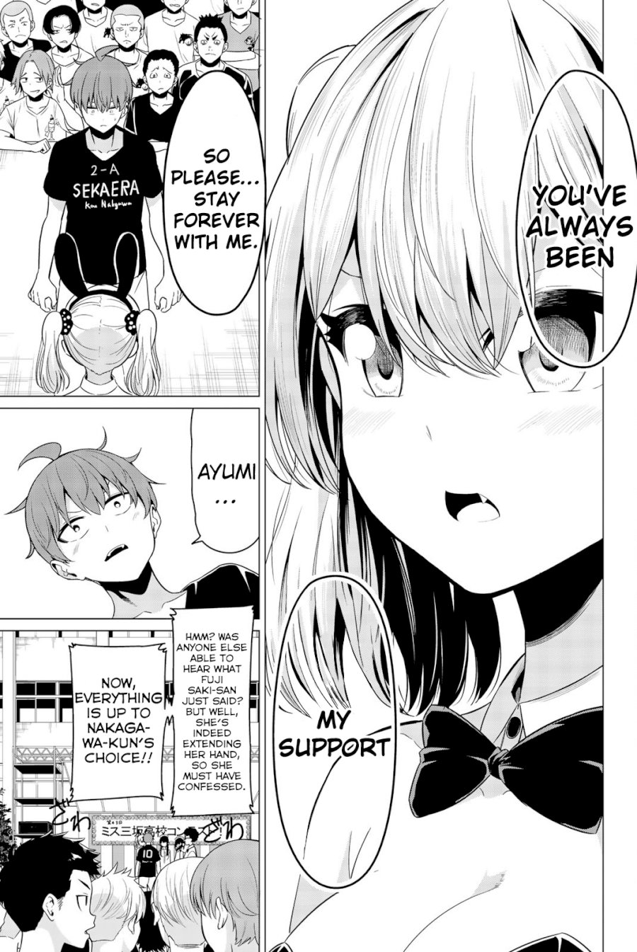 Sekai ka Kanojo ka Erabenai Chapter 27 - Page 7