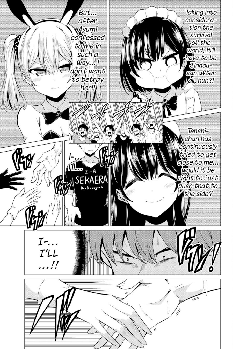 Sekai ka Kanojo ka Erabenai Chapter 27 - Page 9