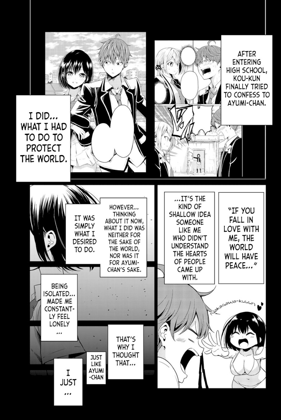 Sekai ka Kanojo ka Erabenai Chapter 28 - Page 12