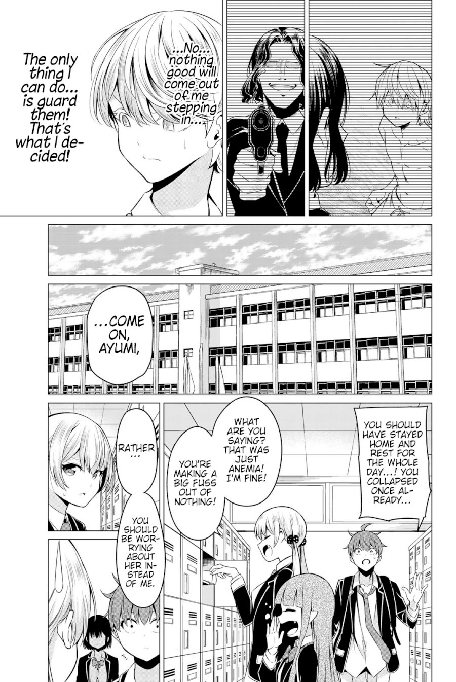 Sekai ka Kanojo ka Erabenai Chapter 32 - Page 12