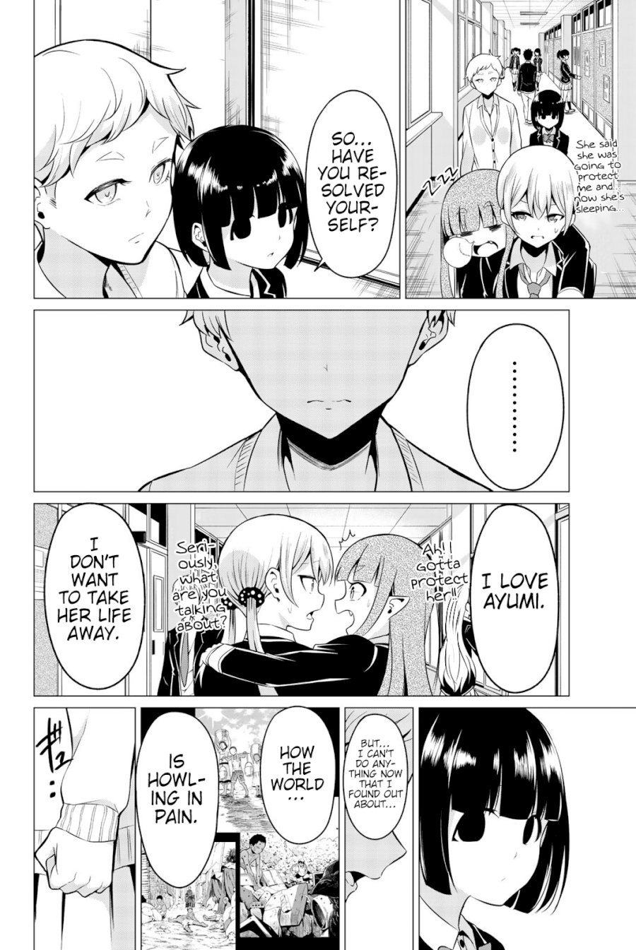 Sekai ka Kanojo ka Erabenai Chapter 33 - Page 13