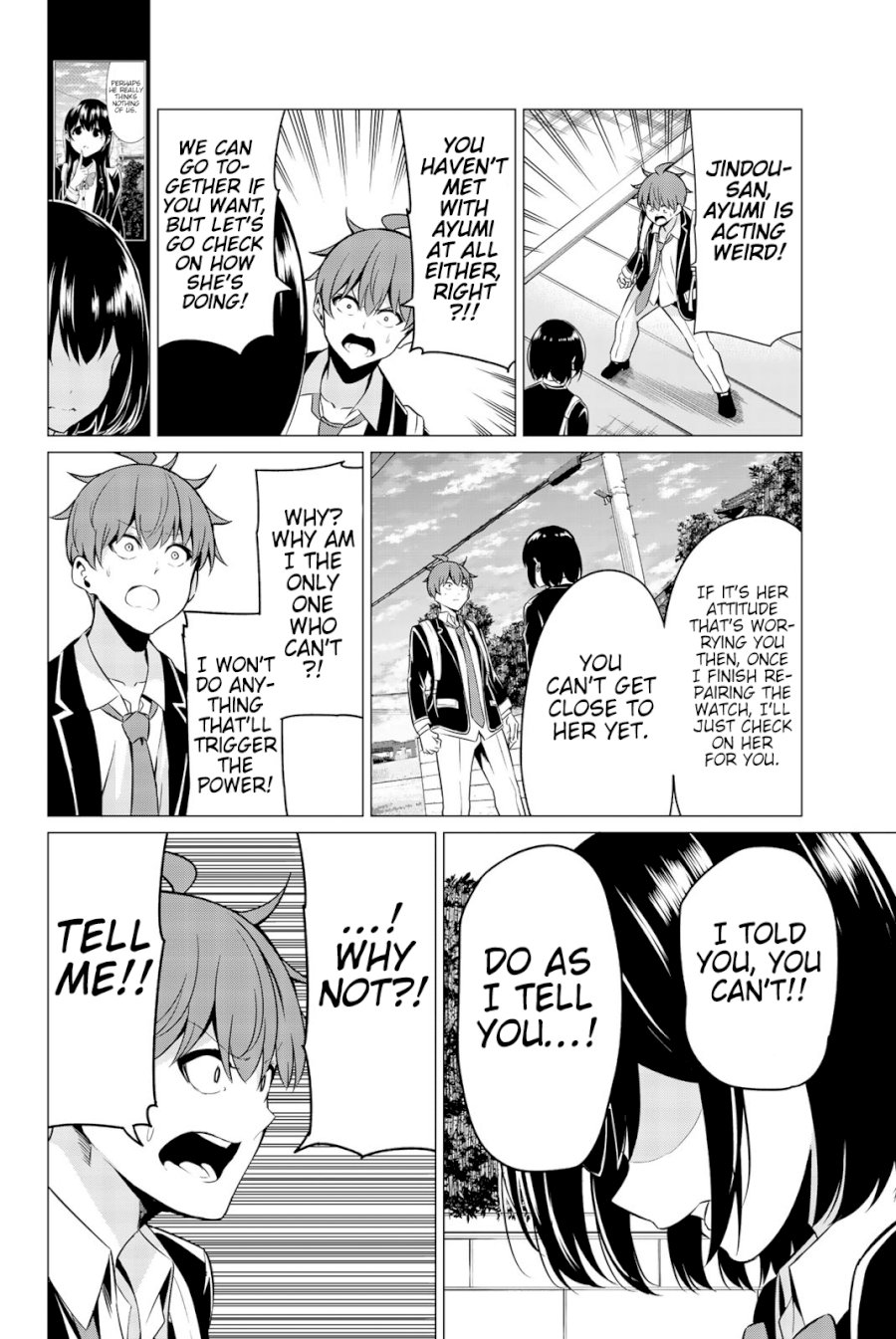 Sekai ka Kanojo ka Erabenai Chapter 33 - Page 21