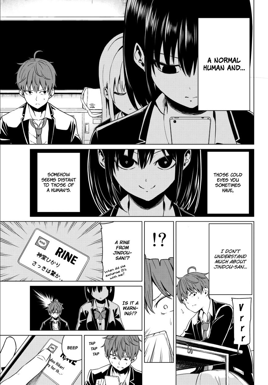 Sekai ka Kanojo ka Erabenai Chapter 5 - Page 16