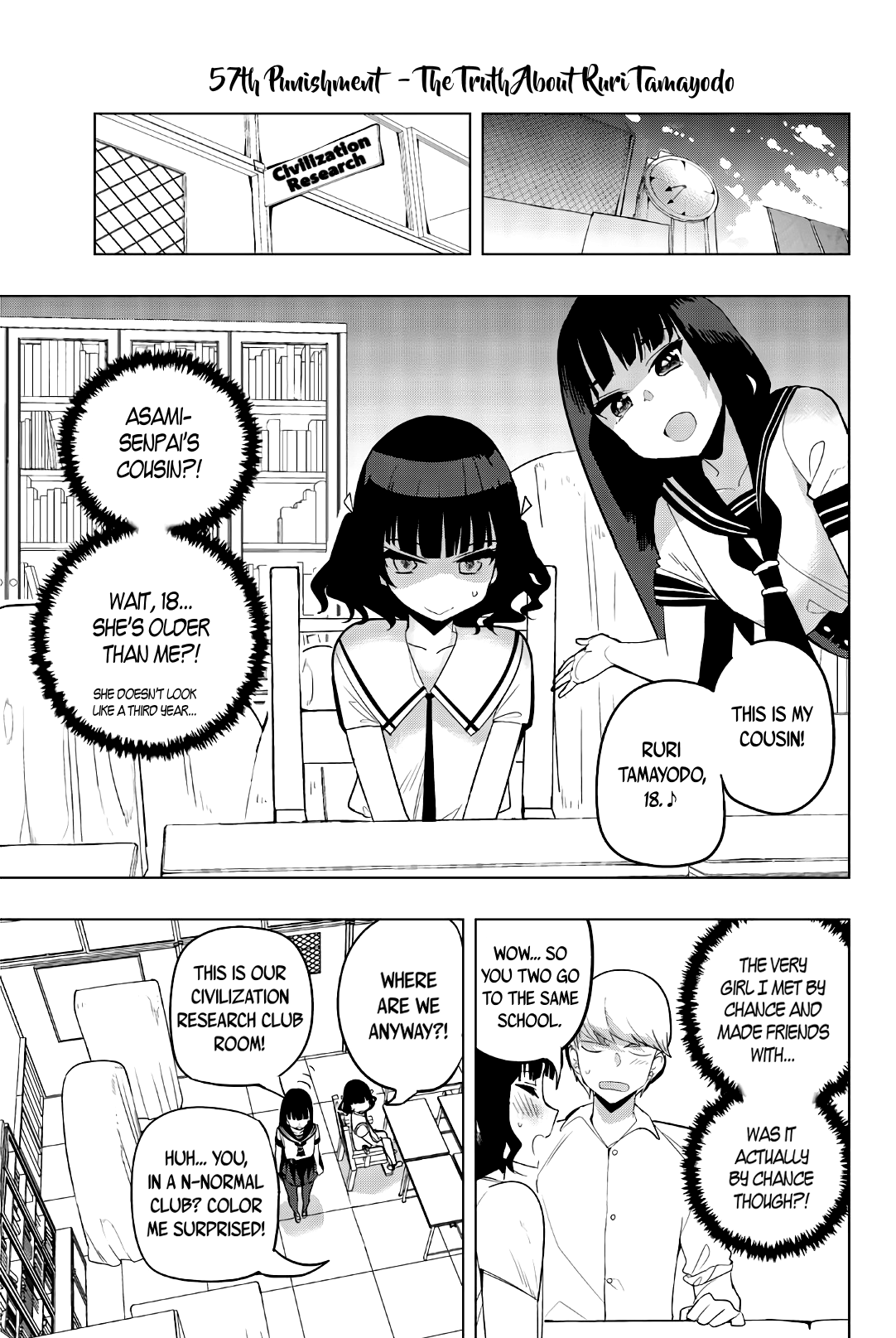 Houkago no Goumon Shoujo Chapter 57 - Page 1