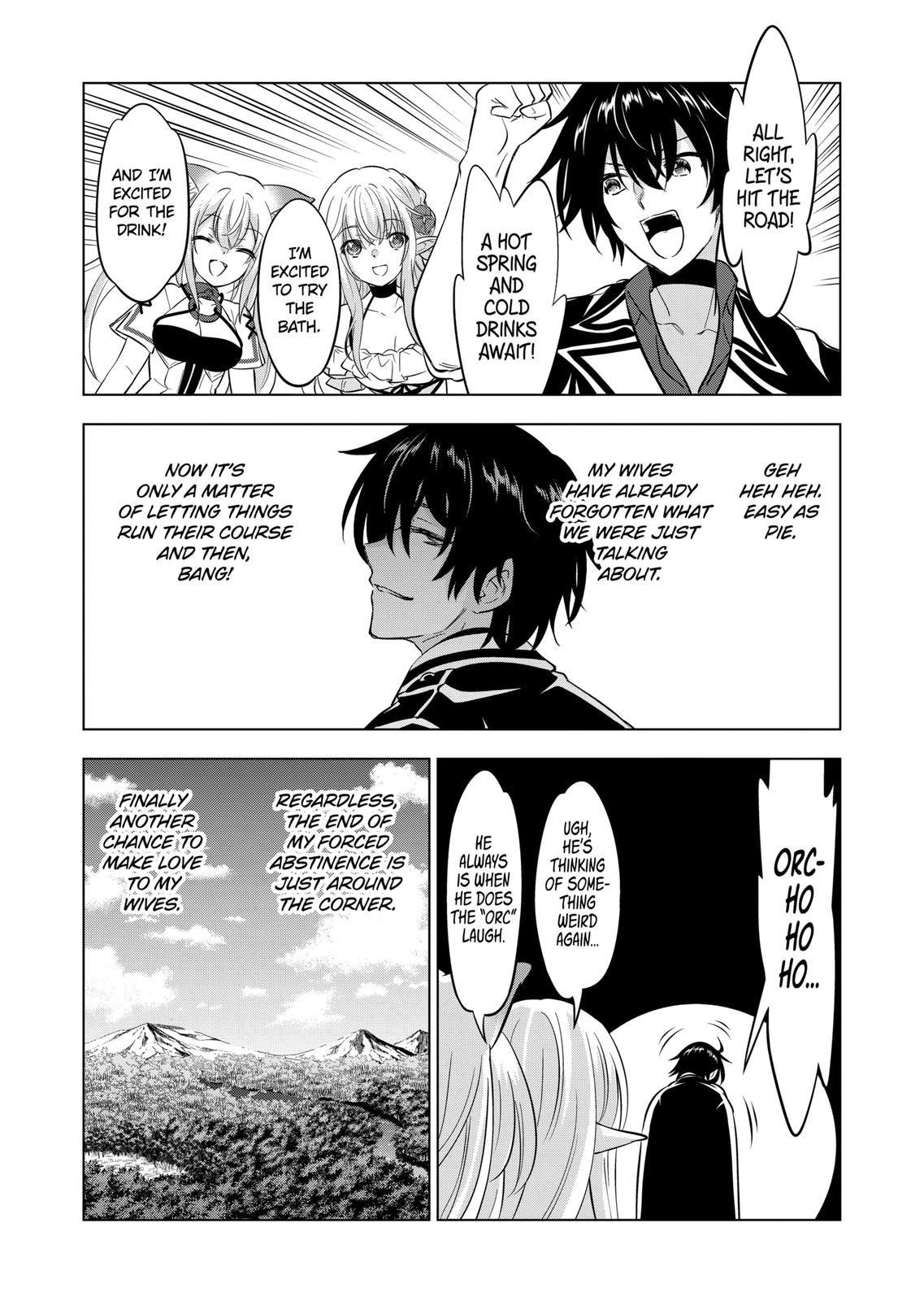 Shijou Saikyou Orc-san no Tanoshii Tanetsuke Harem Zukuri Chapter 106 - Page 13