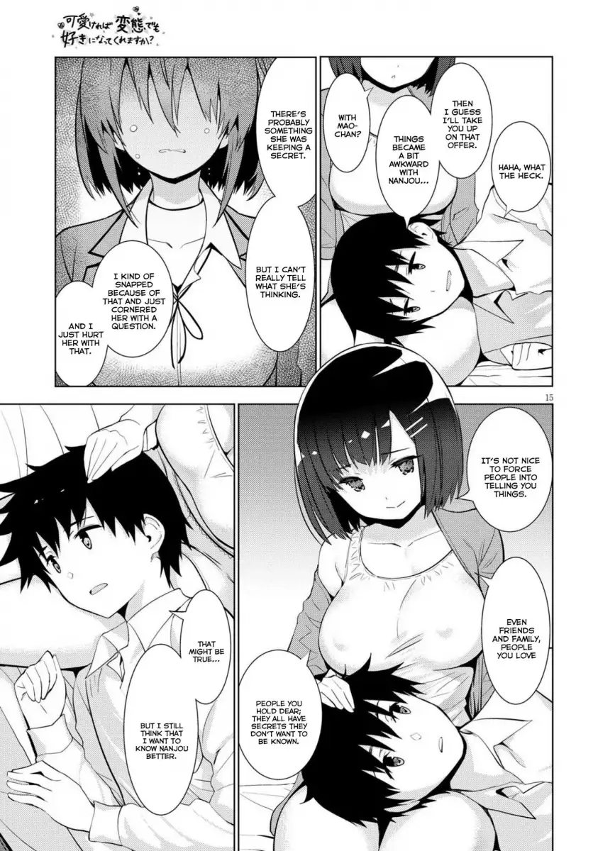 Kawaikereba Hentai demo Suki ni Natte Kuremasu ka? Chapter 11 - Page 15