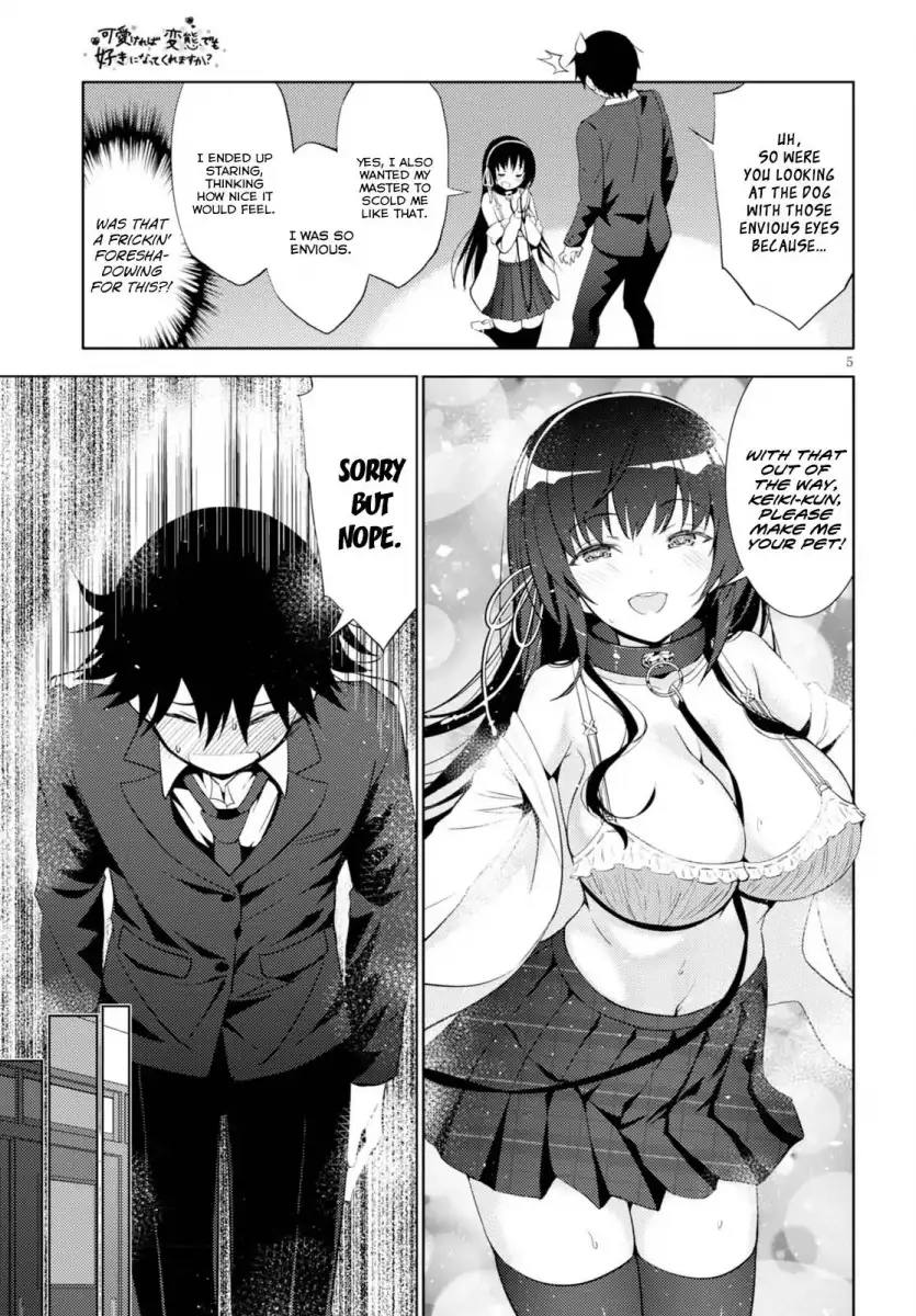 Kawaikereba Hentai demo Suki ni Natte Kuremasu ka? Chapter 6 - Page 5