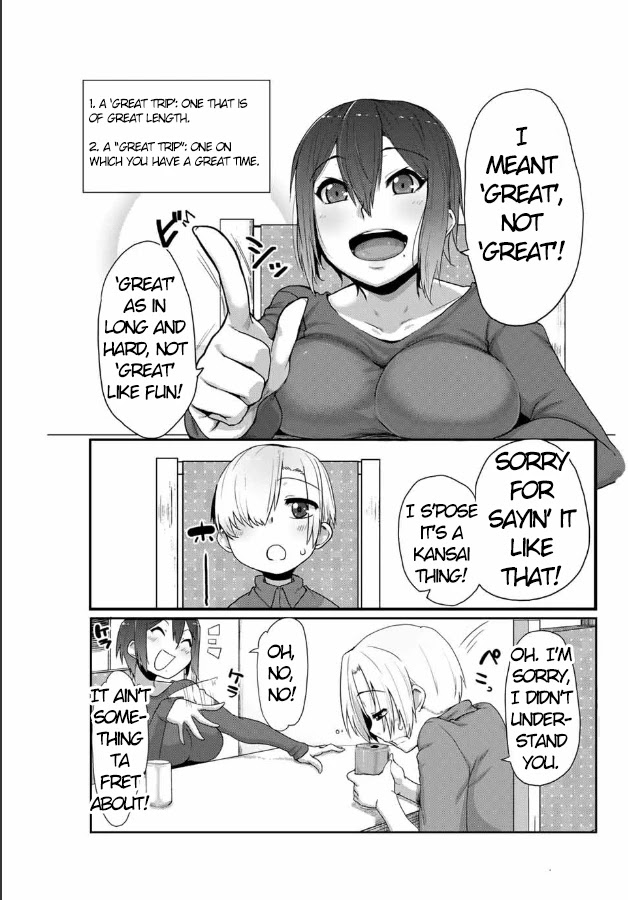 The Girl with a Kansai Accent and the Pure Boy Chapter 1 - Page 9