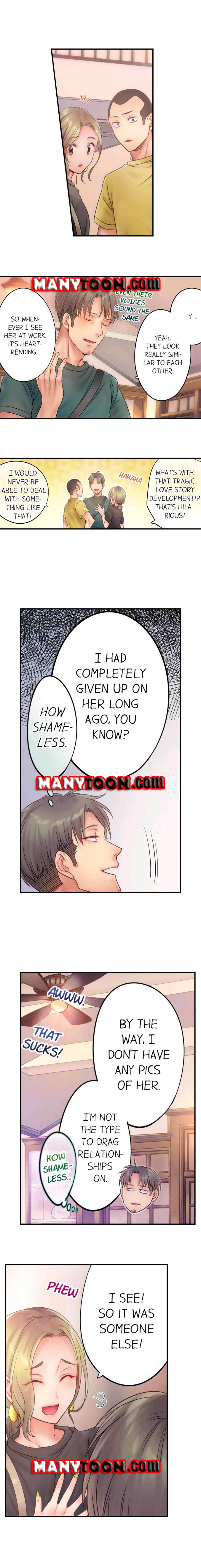 I Can’t Resist His Massage! Cheating in Front of My Husband’s Eyes Chapter 45 - Page 3