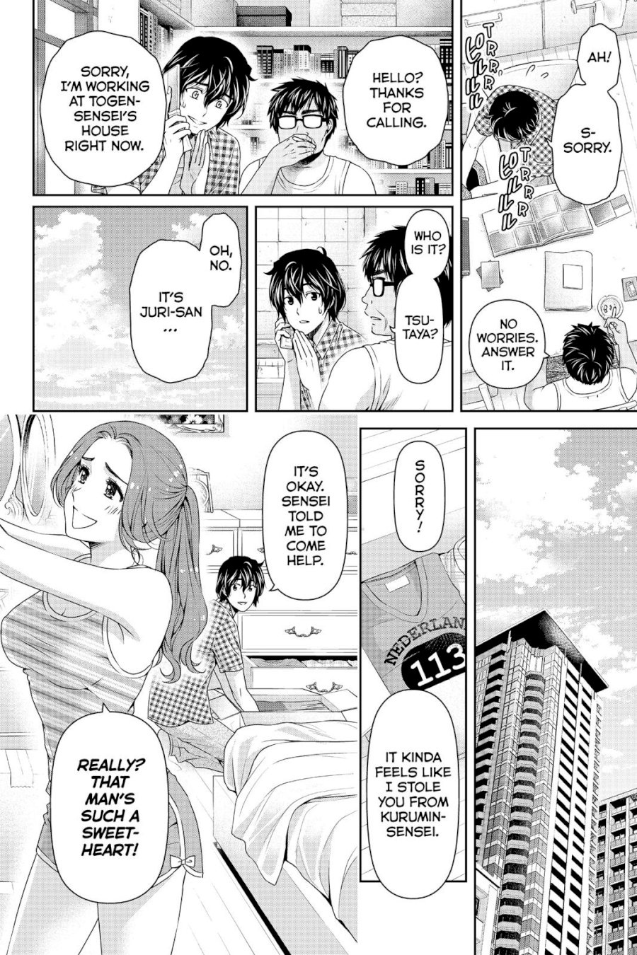 Domestic na Kanojo Chapter 107 - Page 14