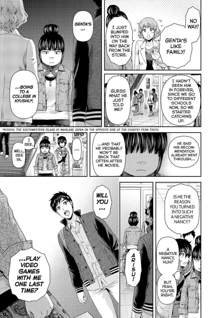 Domestic na Kanojo Chapter 114.1 - Page 3