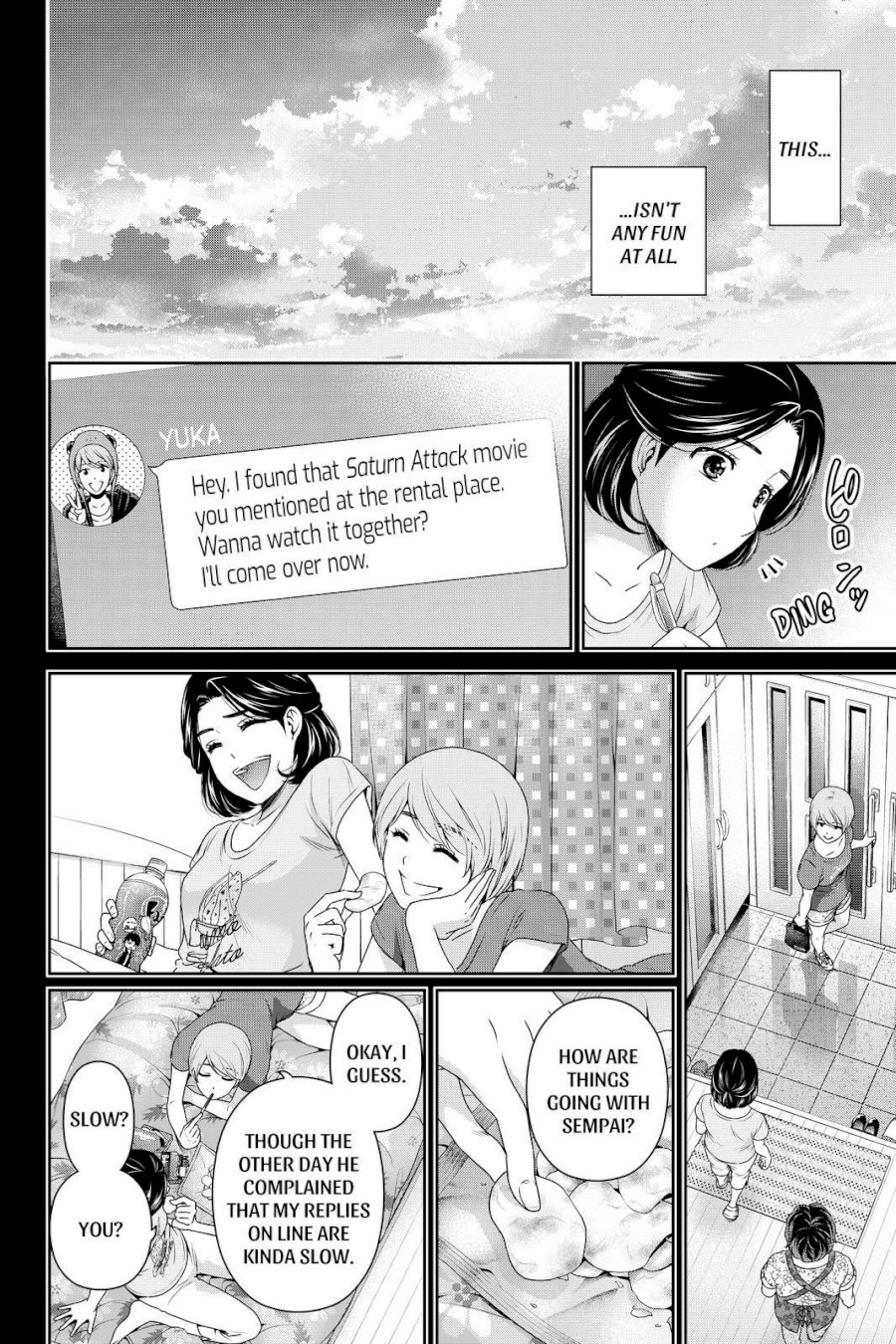 Domestic na Kanojo Chapter 166 - Page 12