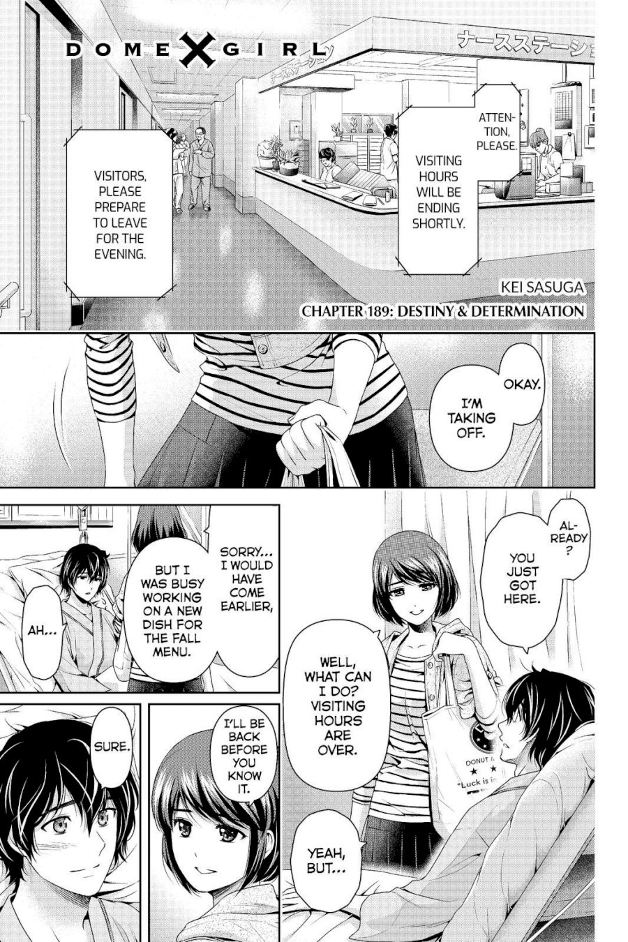 Domestic na Kanojo Chapter 189 - Page 1