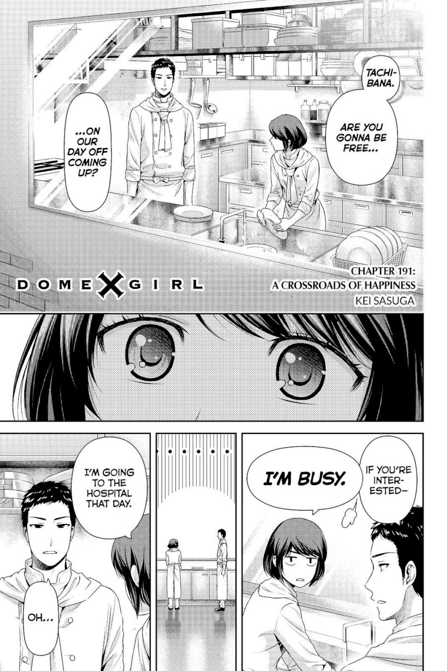 Domestic na Kanojo Chapter 191 - Page 1