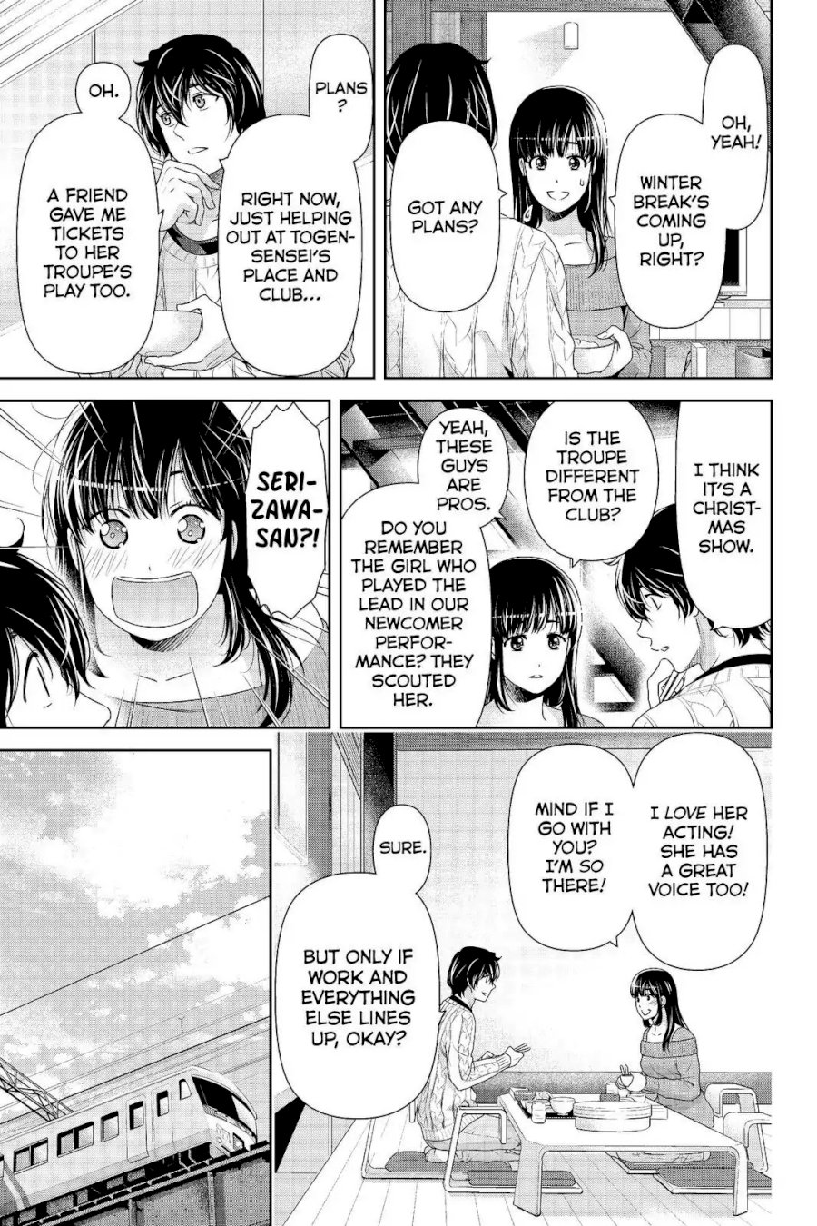 Domestic na Kanojo Chapter 206 - Page 3