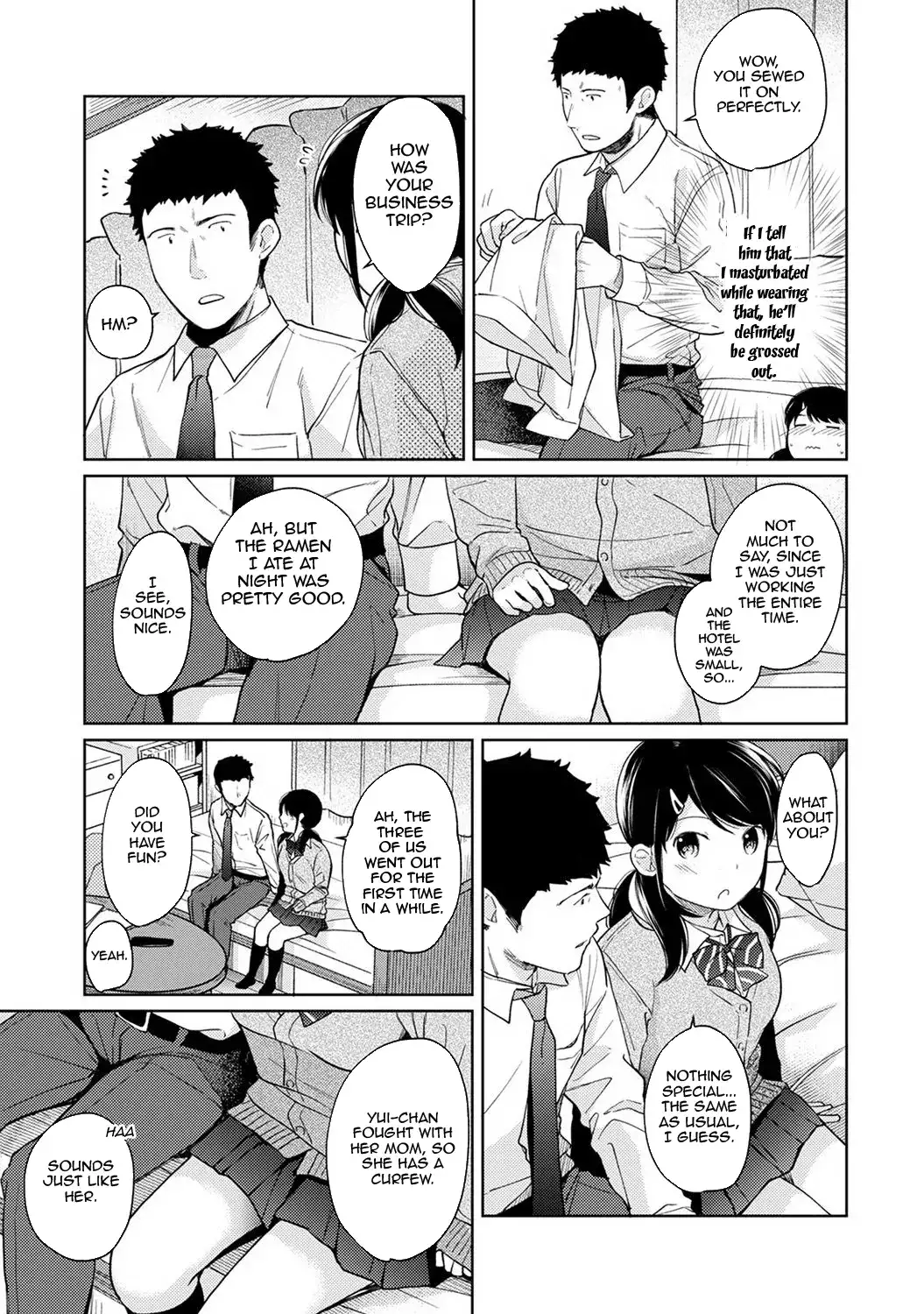 1LDK+JK Ikinari Doukyo? Micchaku!? Hatsu Ecchi!!? Chapter 15 - Page 12