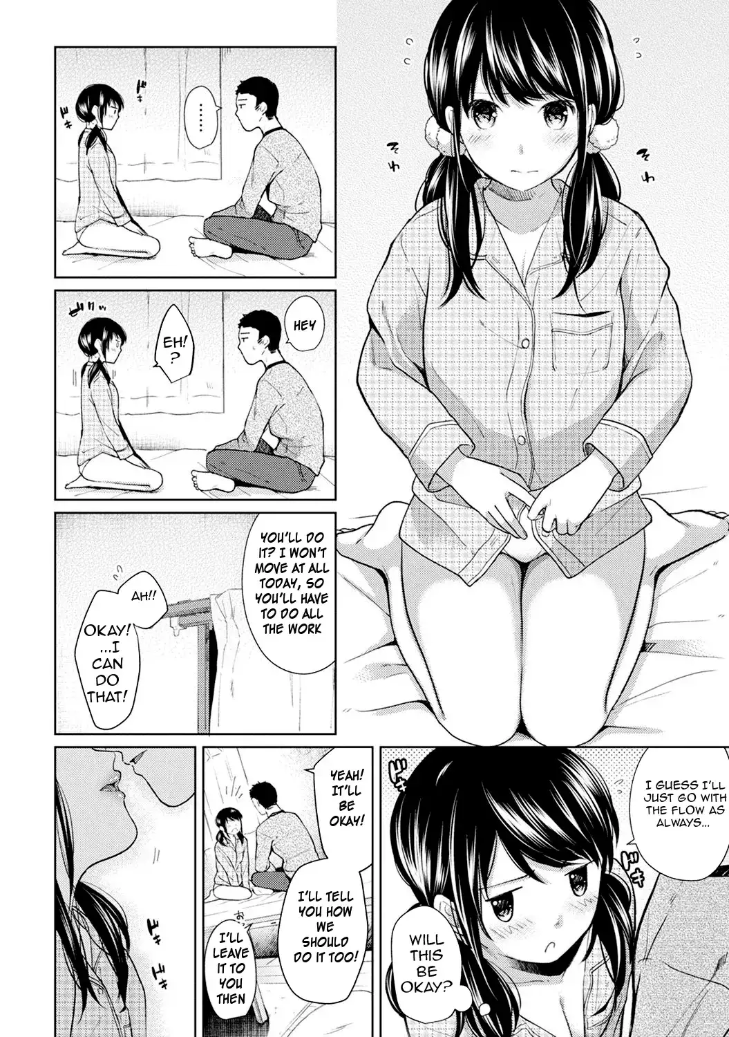 1LDK+JK Ikinari Doukyo? Micchaku!? Hatsu Ecchi!!? Chapter 7 - Page 9