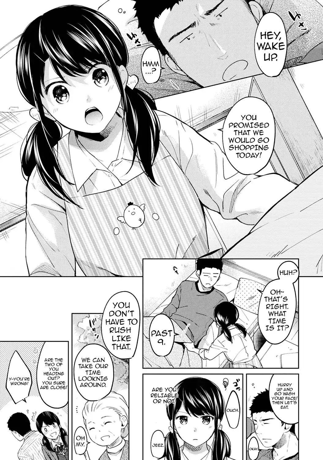 1LDK+JK Ikinari Doukyo? Micchaku!? Hatsu Ecchi!!? Chapter 8 - Page 2