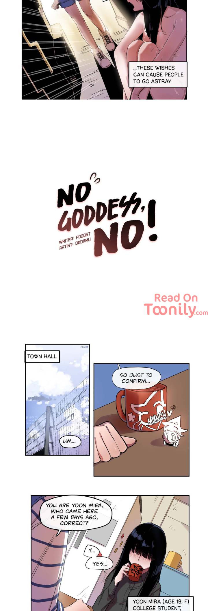 No Goddess, No! Chapter 8 - Page 2