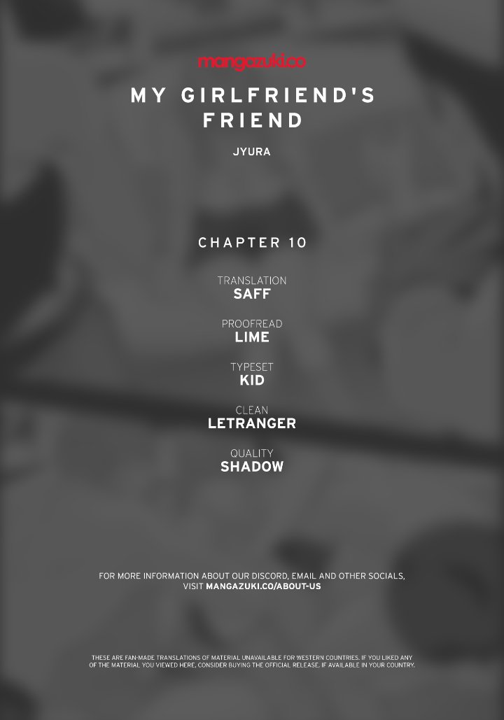 My Girlfriend's Friend Chapter 10 - Page 1