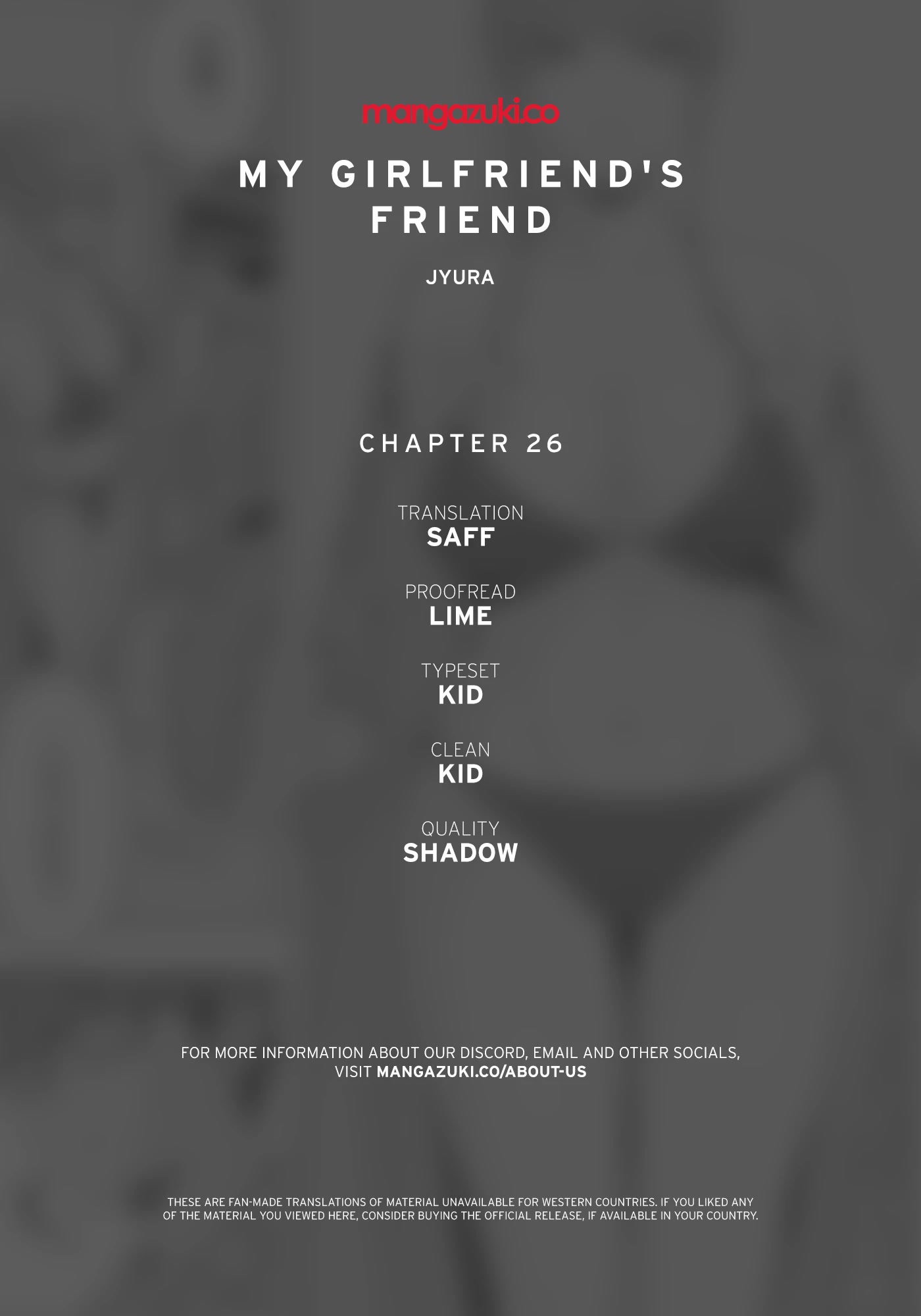 My Girlfriend's Friend Chapter 26 - Page 1